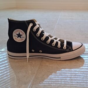 Converse Black and White High-Top Sneakers